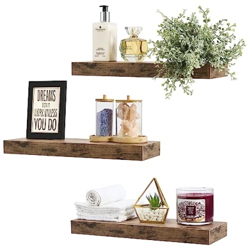 Stylish Sorbus Floating Shelves for Elegant Home Decor