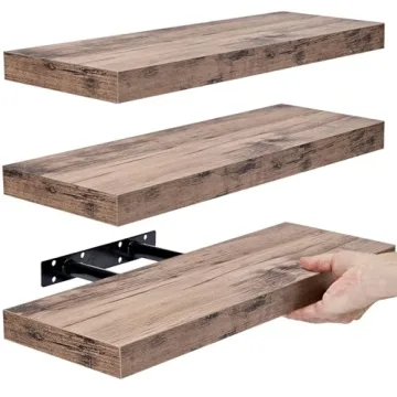 Stylish Sorbus Floating Shelves for Elegant Home Decor