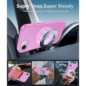 FNTCASE iPhone 16E Phone Case with Military Drop Protection