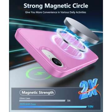 FNTCASE iPhone 16E Phone Case with Military Drop Protection