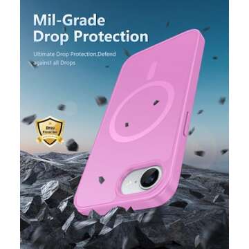 FNTCASE iPhone 16E Phone Case with Military Drop Protection