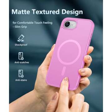 FNTCASE iPhone 16E Phone Case with Military Drop Protection