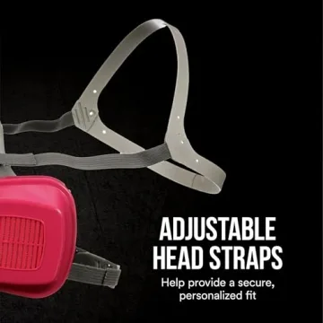 3M P100 Respirator with Adjustable Straps and Filters