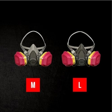3M P100 Respirator with Adjustable Straps and Filters