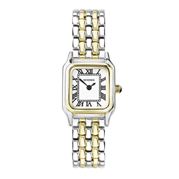 Sekonda Monica Ladies 20mm Quartz Watch - Chic Two-Tone Alloy Strap