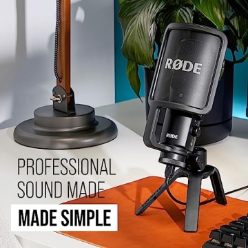 RØDE NT-USB Microphone for Quality Streaming and Music