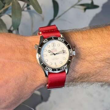 Durable BluShark Premium Nylon Watch Strap for Men & Women