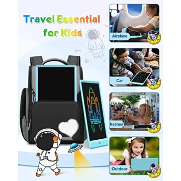FLUESTON 10" LCD Writing Tablet for Kids - Blue