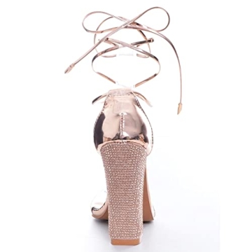 Elegant Women's Rhinestone Heels for Every Occasion