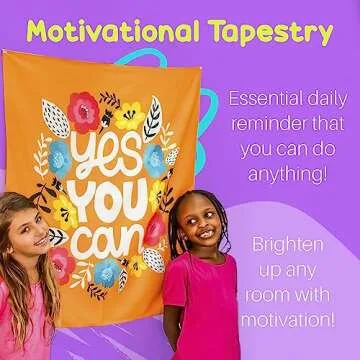Birdy Boutique Motivational Learning Tapestry - Fun & Easy