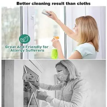 Heavy Duty Damp Duster Sponge Brush for Easy Cleaning