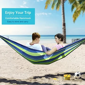 MOSFiATA Portable Camping Hammock - Comfortable & Durable Outdoor Relaxation