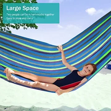 MOSFiATA Portable Camping Hammock - Comfortable & Durable Outdoor Relaxation