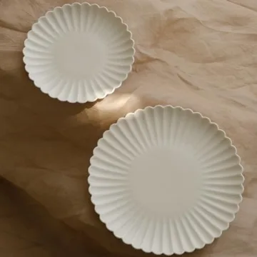 Elegant WENSHUO Daisy Dinner Plates Set of 6