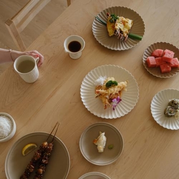 Elegant WENSHUO Daisy Dinner Plates Set of 6