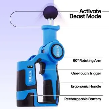 VYBE Percussion Massage Gun for Deep Tissue Therapy