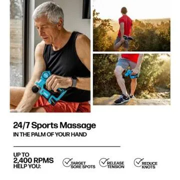 VYBE Percussion Massage Gun for Deep Tissue Therapy