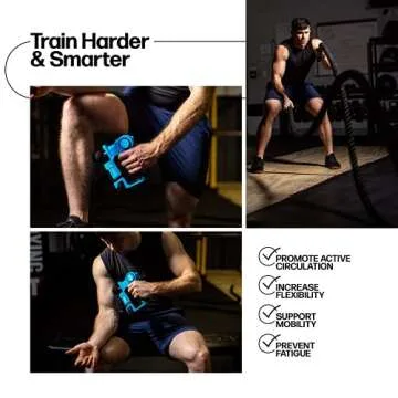 VYBE Percussion Massage Gun for Deep Tissue Therapy