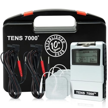 TENS 7000 Digital TENS Unit - Pain Relief & Muscle Stimulator