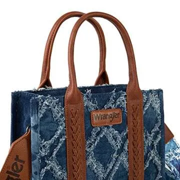 Wrangler Tote Bag for Women Purses Aztec Handbags Western Purses Boho Shoulder Bag ZSY-FBA2-WG2202-8120SJN