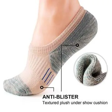 Gonii Women's Fun No Show Athletic Socks - Low Cut Comfort