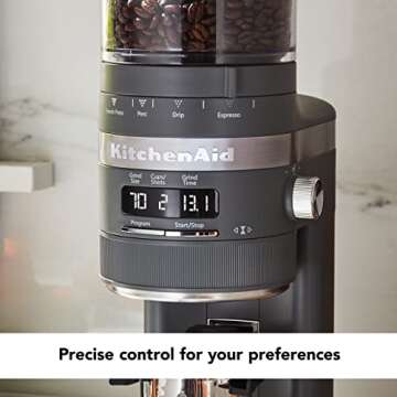 KitchenAid Burr Coffee Grinder with Smart Dosing Technology