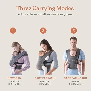 Comfortable Ergobaby Embrace Baby Wrap Carrier for Newborns