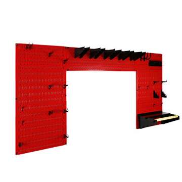 Wall Control Woodworking Tool Storage Organization Kit - Lazy Guy DIY Edition for Do-It-Yourself Woo...