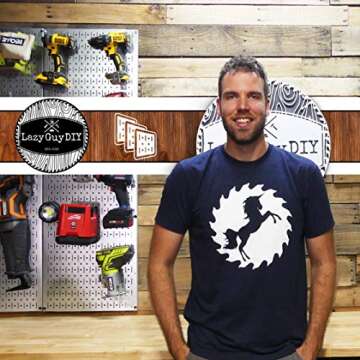 Wall Control Woodworking Tool Storage Kit - Lazy Guy DIY Edition