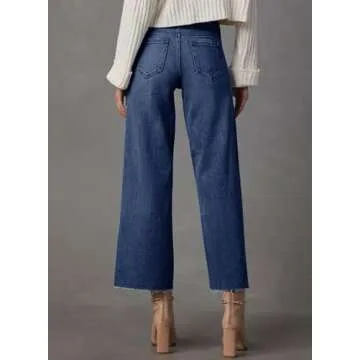 Stylish Dokotoo Wide Leg Baggy Jeans for Women