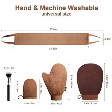 Sanfery Self Tanning Mitt Applicator Kit - 5 Pack