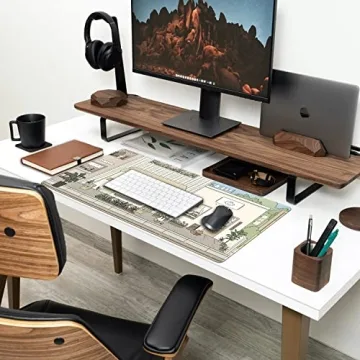 Cute Desk Mat Kawaii Mousepad for Gamers and Students