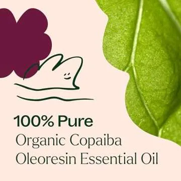 Copaiba Oleoresin Organic Essential Oil for Pain Relief