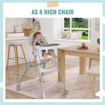 Dream On Me Tabletalk High Chair - Portable & Compact