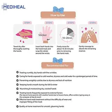 Mediheal Theraffin Hand Mask: Exfoliating Hydrating Gloves