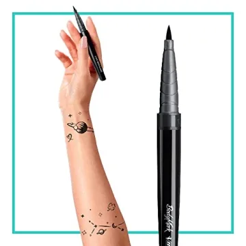 Bic BodyMark Temporary Tattoo Markers Black Ink 0.04 Fl Oz