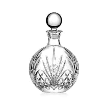 Godinger Whiskey Decanter, Wine Decanter, Decanter for Liquor Scotch Bourbon Vodka Wine - Dublin Col...