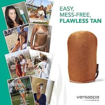 Versa Spa Sunless Streak free Self Tanning Washable Applicator Blending Tan Mitt