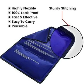 Medvice Reusable Ice Pack for Pain Recovery and Relief
