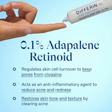 Differin Acne Treatment Gel 0.1% Adapalene Clear Skin
