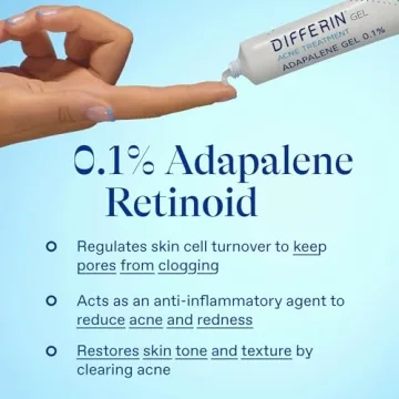 Differin Acne Treatment Gel 0.1% Adapalene Clear Skin