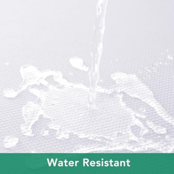 Biscaynebay 54x54 Water Resistant Square Tablecloth for All Occasions