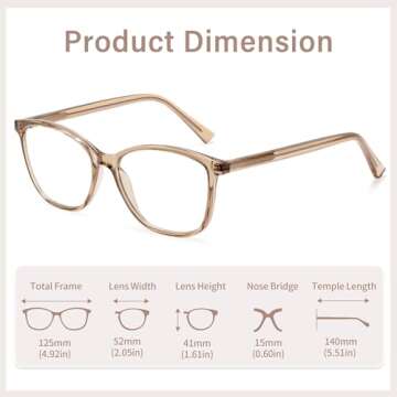 Madison Avenue Blue Light Blocking Glasses Stylish Comfort