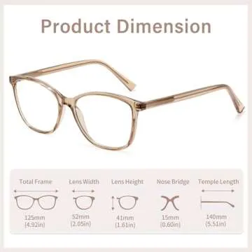 Madison Avenue Blue Light Blocking Glasses Stylish Comfort