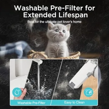 DBFIT H13 HEPA Air Purifier for Large Spaces Up to 2390 Sq Ft