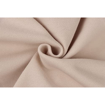 MISSACTIVER Women’s Oversized Contrast Patchwork Sweatshirt Casual Side Split High Low Hem Boyfriend Pullover Tops Streetwear Apricot