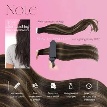 Moresoo Ombre Tape in Hair Extensions for Stunning Volume