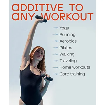 Stylish 3-Pound Bala Bars Dumbbells for Active Living