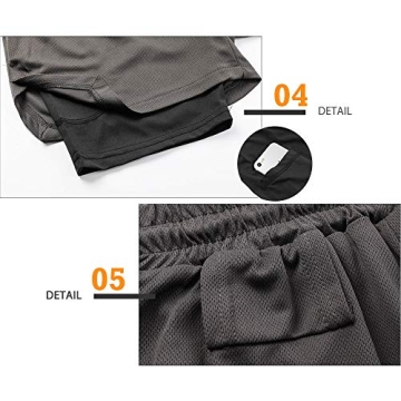 Surenow Men's Running Shorts for All-Around Comfort and Style