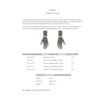 Miabella Italian 18K Gold Over Sterling Silver Bracelet